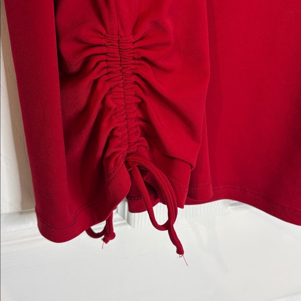 ⭐️ Soft Works Rich Red Long Sleeve Top- size XXL - Picture 4 of 10